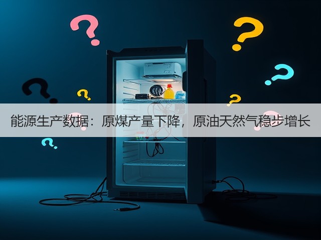 能源生产数据：原煤产量下降，原油天然气稳步增长(图3)