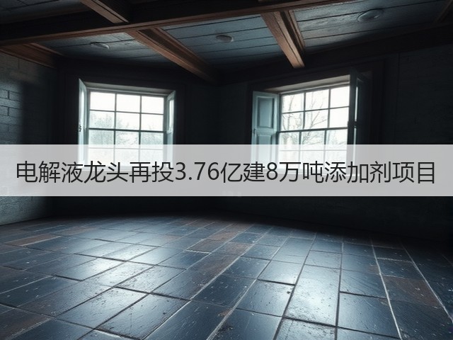 电解液龙头再投3.76亿建8万吨添加剂项目(图1) 电解液龙头再投3.76亿建8万吨添加剂项目(图1)
