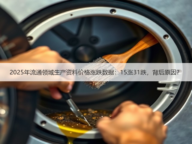 2025年流通领域生产资料价格涨跌数据：15涨31跌，背后原因？(图2)