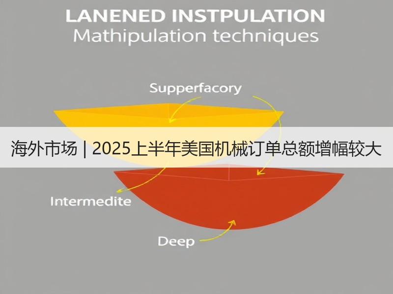 海外市场 | 2025上半年美国机械订单总额增幅较大 海外市场 | 2025上半年美国机械订单总额增幅较大