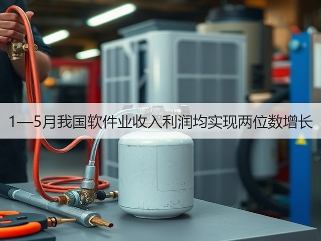 1—5月我国软件业收入利润均实现两位数增长(图2)