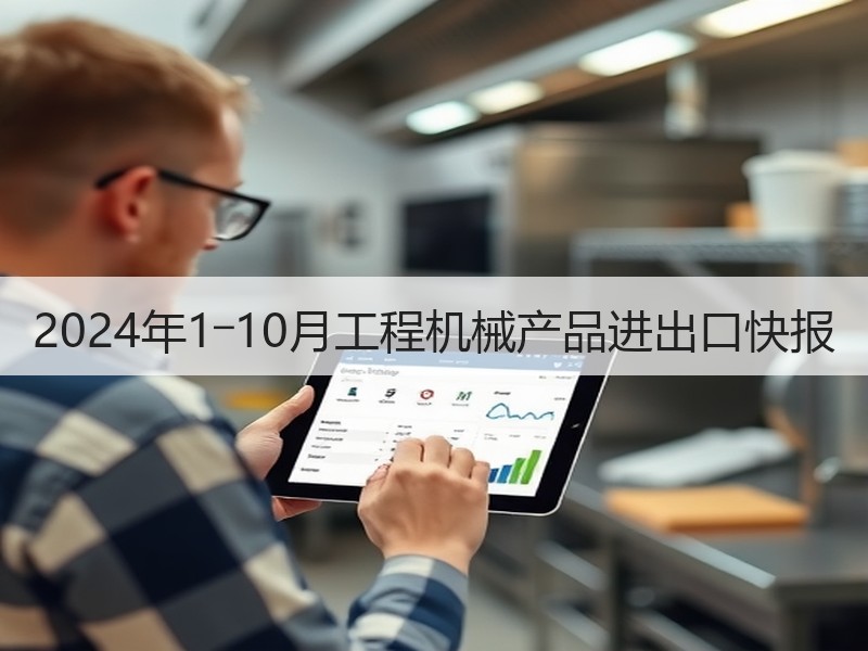 2024年1―10月工程机械产品进出口快报 2024年1―10月工程机械产品进出口快报