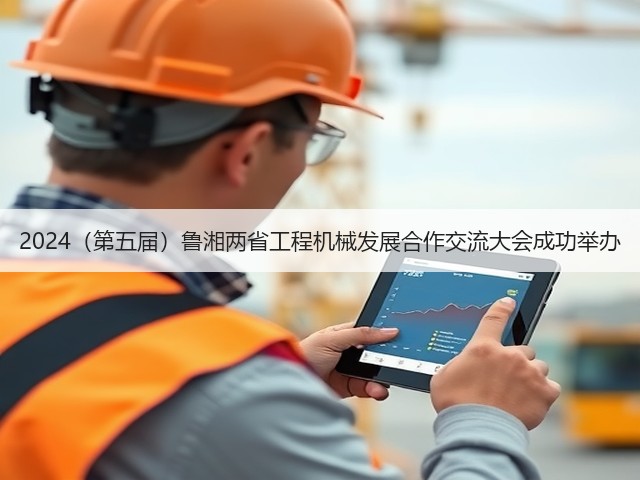 2024(第五届)鲁湘两省工程机械发展合作交流大会成功举办(图1) 2024(第五届)鲁湘两省工程机械发展合作交流大会成功举办(图1)