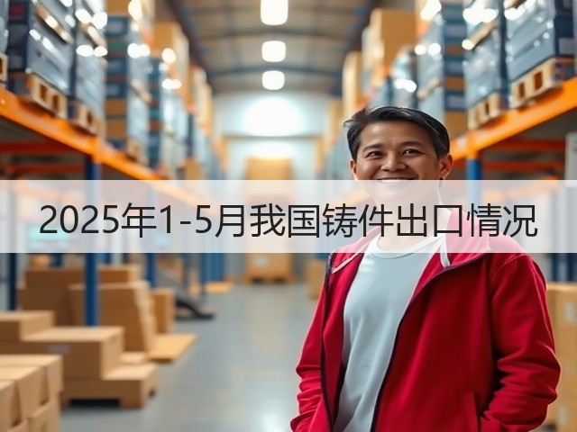 2025年1-5月我国铸件出口情况(图3)