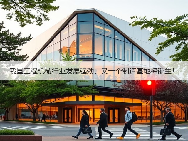 我国工程机械行业发展强劲，又一个制造基地将诞生！(图1)