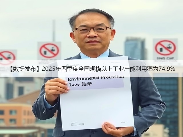 【数据发布】2025年四季度全国规模以上工业产能利用率为74.9%(图2) 【数据发布】2025年四季度全国规模以上工业产能利用率为74.9%(图2)
