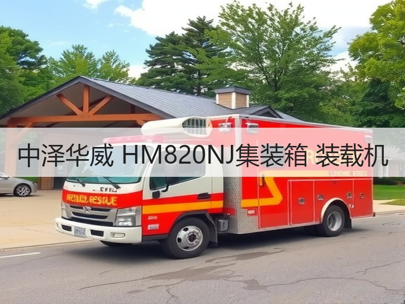 中泽华威 HM820NJ集装箱 装载机
