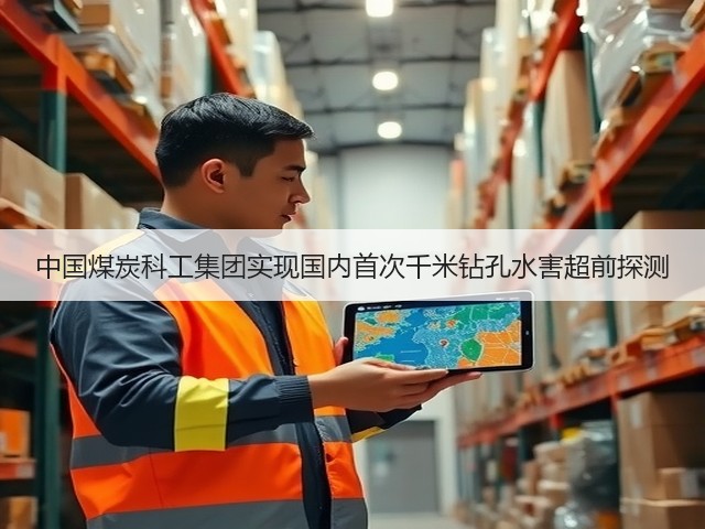 中国煤炭科工集团实现国内首次千米钻孔水害超前探测(图1) 中国煤炭科工集团实现国内首次千米钻孔水害超前探测(图1)