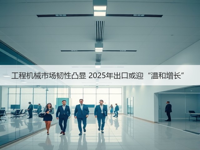工程机械市场韧性凸显 2025年出口或迎“温和增长”(图3) 工程机械市场韧性凸显 2025年出口或迎“温和增长”(图3)