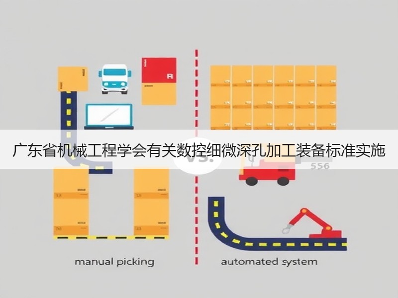 广东省机械工程学会有关数控细微深孔加工装备标准实施