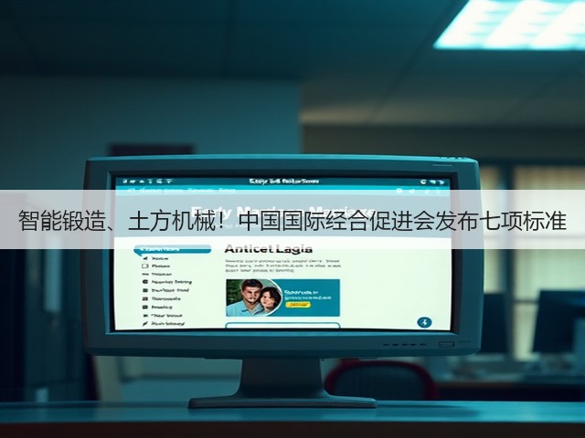 智能锻造、土方机械！中国国际经合促进会发布七项标准(图2)
