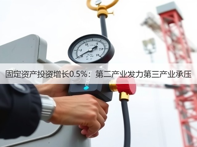 固定资产投资增长0.5%:第二产业发力第三产业承压(图1) 固定资产投资增长0.5%:第二产业发力第三产业承压(图1)