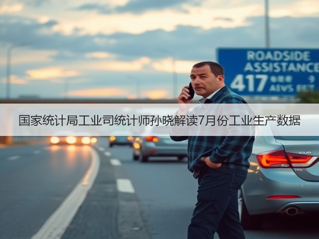 国家统计局工业司统计师孙晓解读7月份工业生产数据(图2)