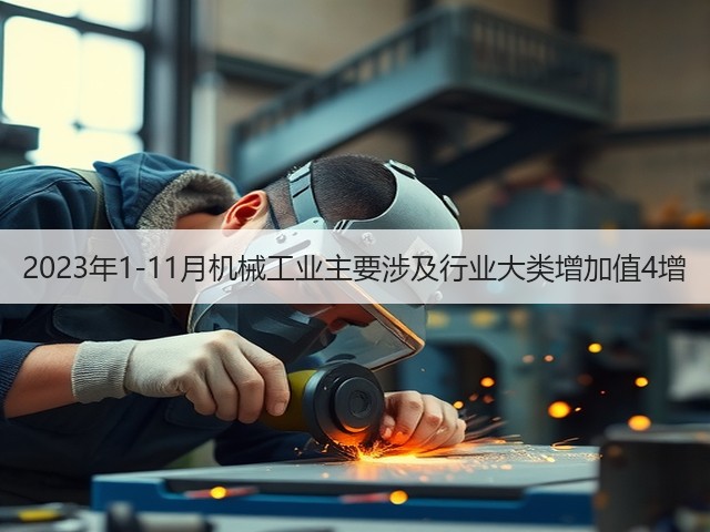 2023年1-11月机械工业主要涉及行业大类增加值4增(图3)