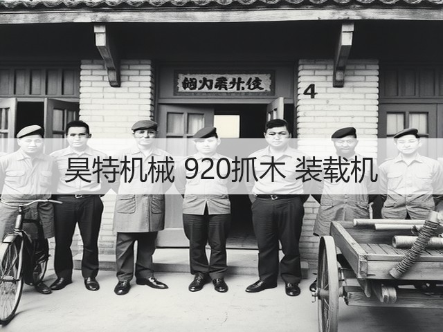 昊特机械 920抓木 装载机(图1)