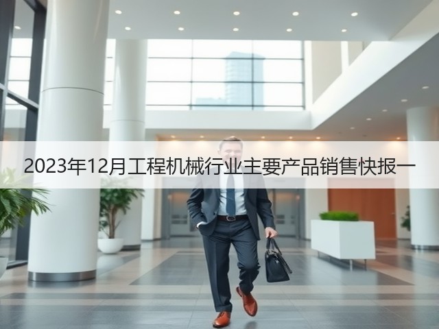 2023年12月工程机械行业主要产品销售快报一(图2)