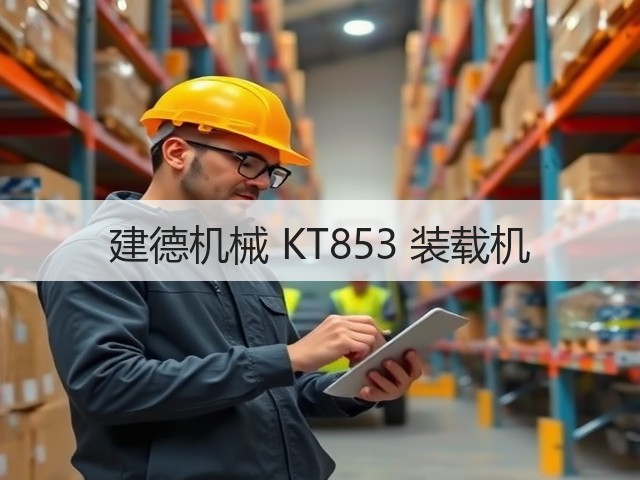 建德机械 KT853 装载机(图1) 建德机械 KT853 装载机(图1)
