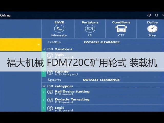 福大机械 FDM720C矿用轮式 装载机(图3)