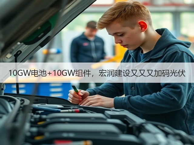 10GW电池+10GW组件，宏润建设又又又加码光伏(图3)