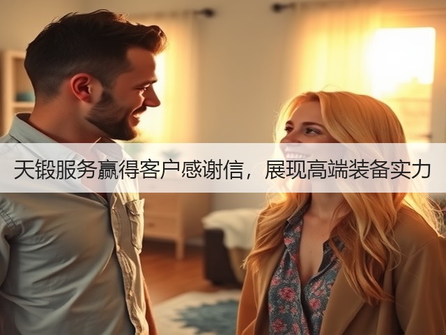 天锻服务赢得客户感谢信,展现高端装备实力(图2) 天锻服务赢得客户感谢信,展现高端装备实力(图2)