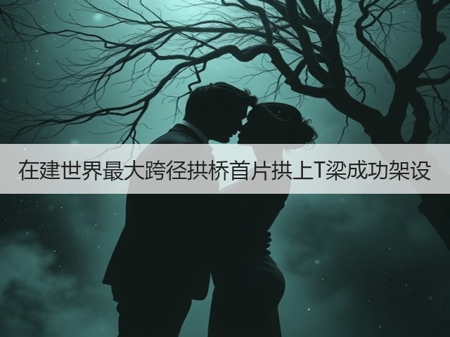 在建世界最大跨径拱桥首片拱上T梁成功架设(图2) 在建世界最大跨径拱桥首片拱上T梁成功架设(图2)
