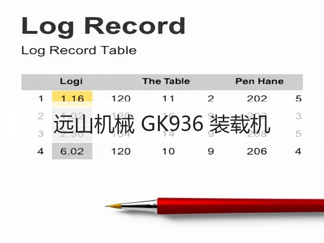 远山机械 GK936 装载机(图3)