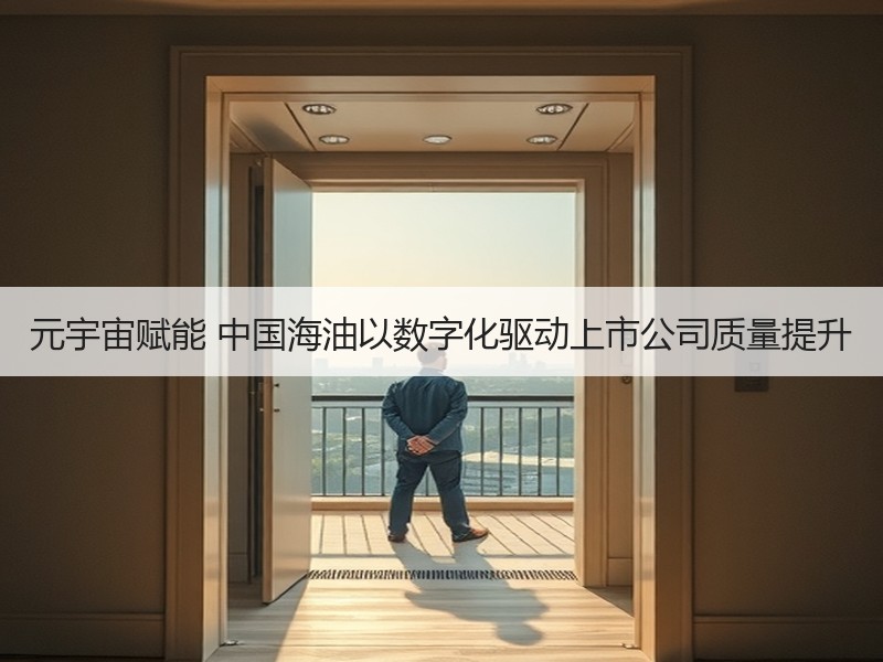 元宇宙赋能 中国海油以数字化驱动上市公司质量提升 元宇宙赋能 中国海油以数字化驱动上市公司质量提升