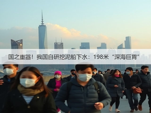国之重器!我国自研挖泥船下水:198米“深海巨胃”(图1) 国之重器!我国自研挖泥船下水:198米“深海巨胃”(图1)