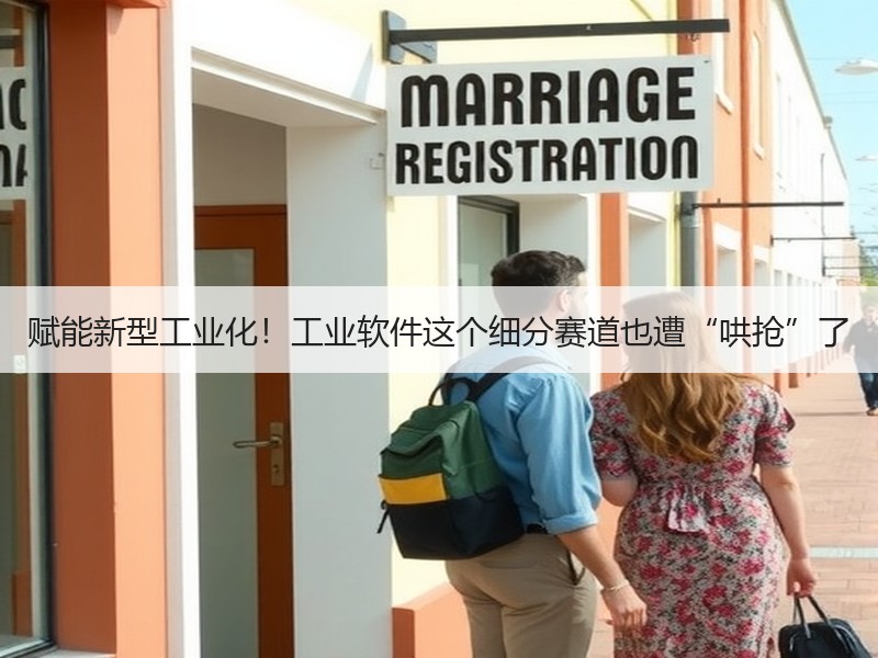 赋能新型工业化！工业软件这个细分赛道也遭“哄抢”了