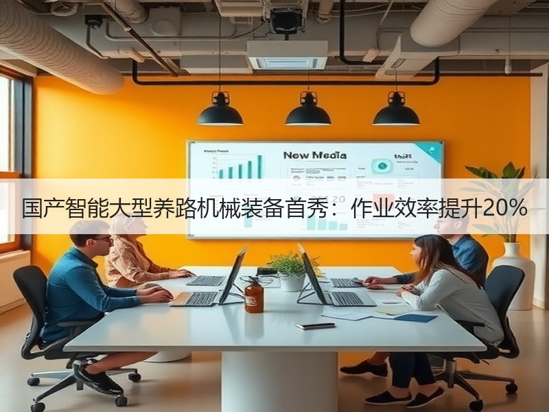 国产智能大型养路机械装备首秀:作业效率提升20% 国产智能大型养路机械装备首秀:作业效率提升20%