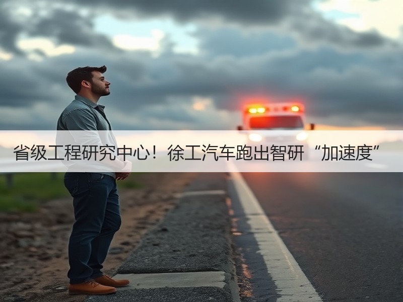 省级工程研究中心！徐工汽车跑出智研“加速度”