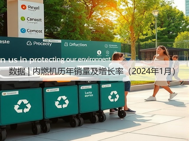 数据 | 内燃机历年销量及增长率（2024年1月）(图1)
