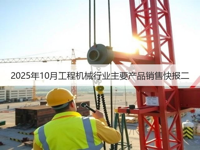 2025年10月工程机械行业主要产品销售快报二(图1)