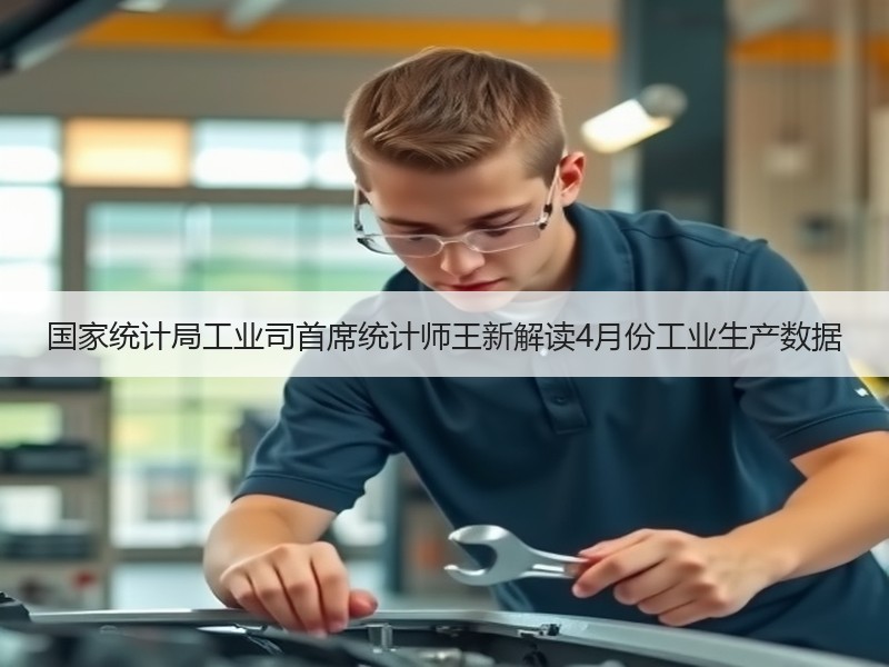 国家统计局工业司首席统计师王新解读4月份工业生产数据 国家统计局工业司首席统计师王新解读4月份工业生产数据