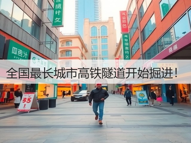 全国最长城市高铁隧道开始掘进!(图2) 全国最长城市高铁隧道开始掘进!(图2)