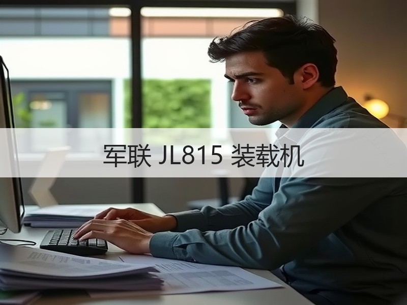 军联 JL815 装载机