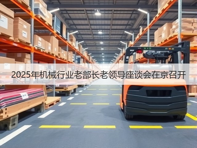 2025年机械行业老部长老领导座谈会在京召开(图2)