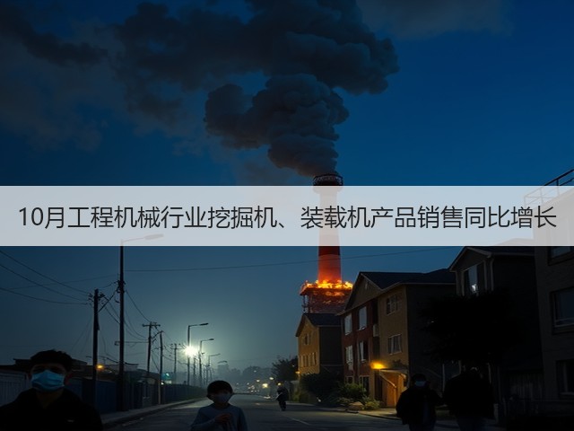 10月工程机械行业挖掘机、装载机产品销售同比增长(图1) 10月工程机械行业挖掘机、装载机产品销售同比增长(图1)