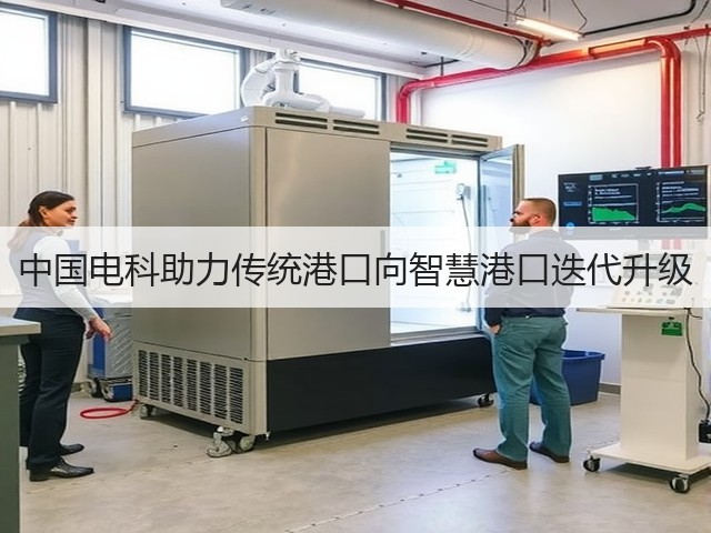 中国电科助力传统港口向智慧港口迭代升级(图3) 中国电科助力传统港口向智慧港口迭代升级(图3)