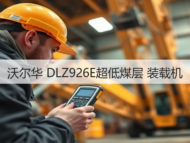 沃尔华 DLZ926E超低煤层 装载机(图3) 沃尔华 DLZ926E超低煤层 装载机(图3)