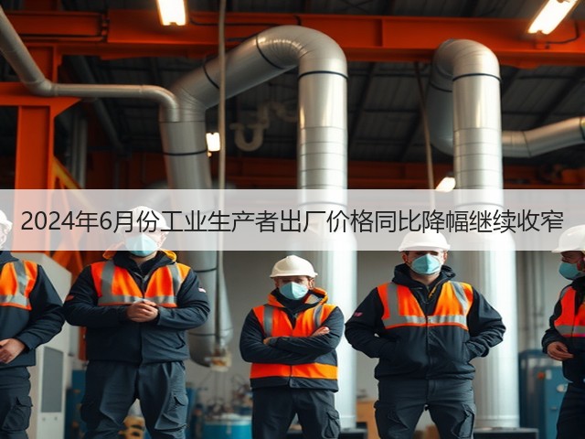 2024年6月份工业生产者出厂价格同比降幅继续收窄(图1) 2024年6月份工业生产者出厂价格同比降幅继续收窄(图1)
