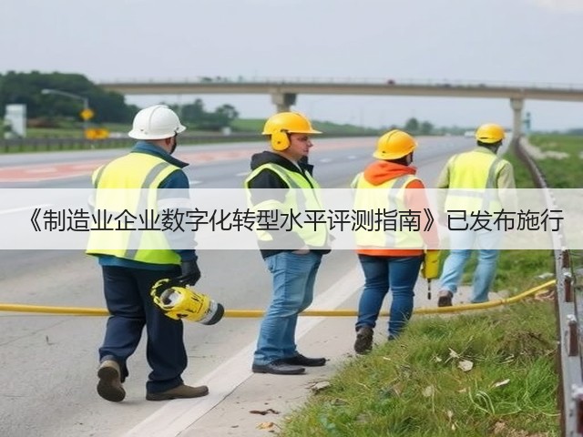 《制造业企业数字化转型水平评测指南》已发布施行(图1) 《制造业企业数字化转型水平评测指南》已发布施行(图1)