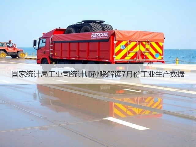 国家统计局工业司统计师孙晓解读7月份工业生产数据(图1)