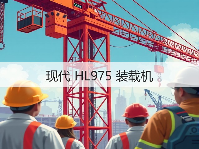 现代 HL975 装载机(图1) 现代 HL975 装载机(图1)