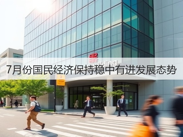 7月份国民经济保持稳中有进发展态势(图2) 7月份国民经济保持稳中有进发展态势(图2)