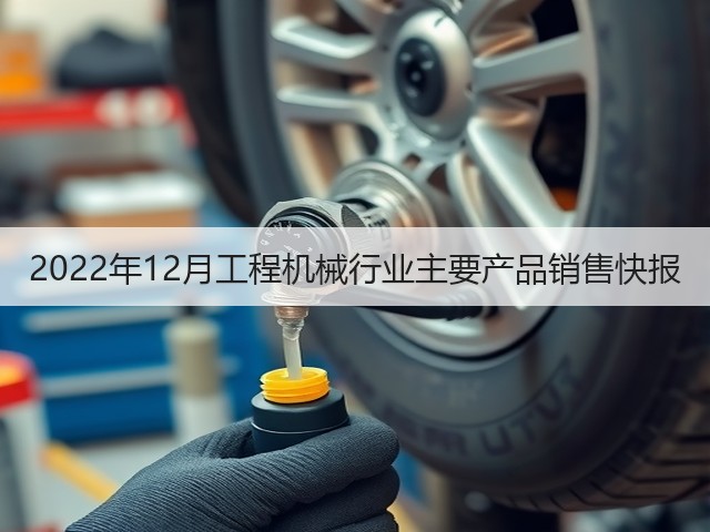 2022年12月工程机械行业主要产品销售快报(图3) 2022年12月工程机械行业主要产品销售快报(图3)