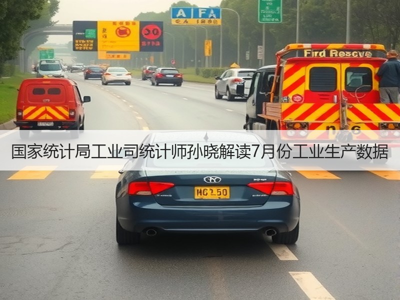 国家统计局工业司统计师孙晓解读7月份工业生产数据