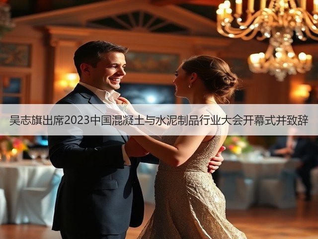 吴志旗出席2023中国混凝土与水泥制品行业大会开幕式并致辞(图2) 吴志旗出席2023中国混凝土与水泥制品行业大会开幕式并致辞(图2)