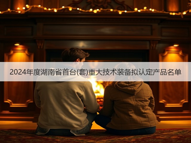 2024年度湖南省首台(套)重大技术装备拟认定产品名单(图3) 2024年度湖南省首台(套)重大技术装备拟认定产品名单(图3)