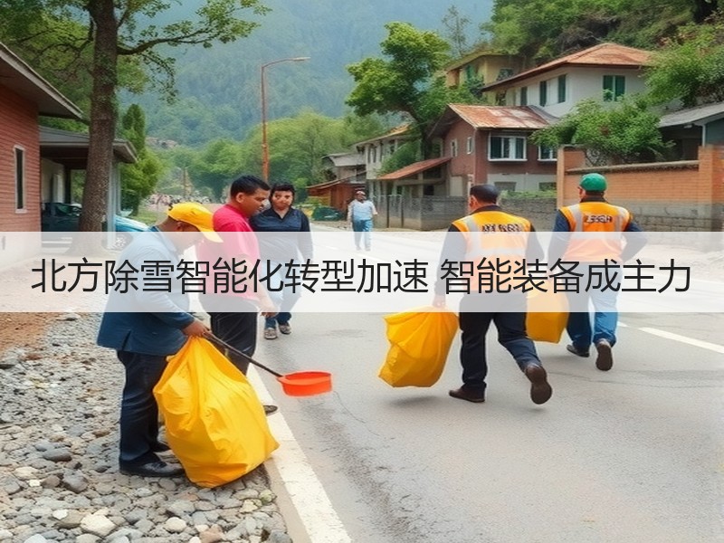 北方除雪智能化转型加速 智能装备成主力